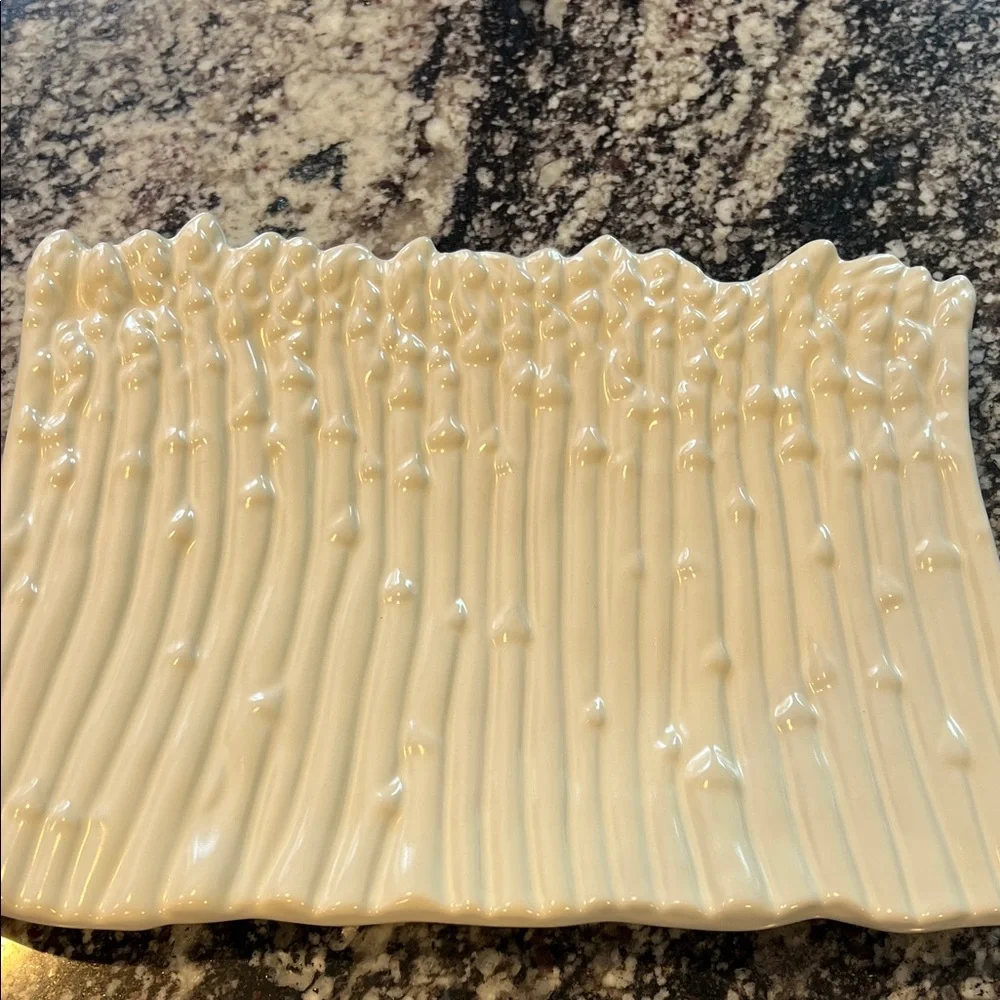 Crate&Barrel Asparagus Serving Dish/Platter